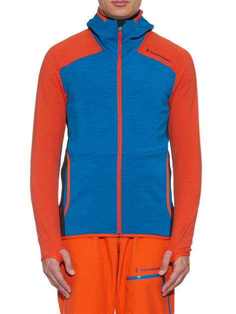 Peak Performance Fleece Heli Mid-layer Ski Jacket in Blue for Men - Lyst