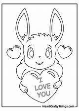 Pokemon Coloring Pages Eevee Evolutions sketch template