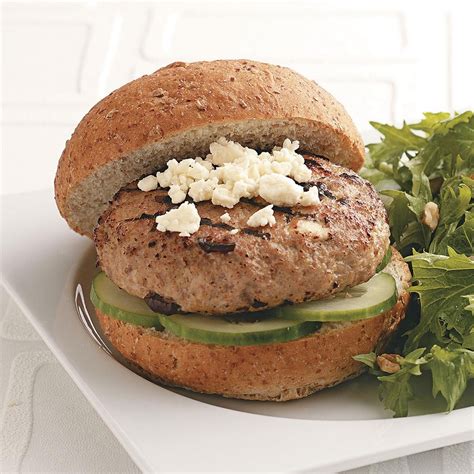 Healthy Turkey Burgers Recipe | Taste of Home