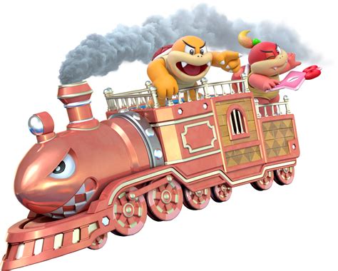 File:Boom Boom Pom Pom Train - Super Mario 3D World.png - Super Mario Wiki, the Mario encyclopedia
