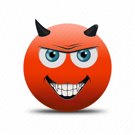 Demon face, devil, devil face, emoji icon - Download on Iconfinder