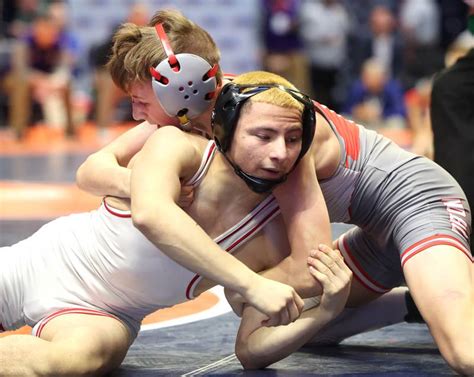 Photos: IHSA state wrestling individual finals third and fifth place ...