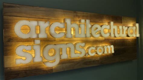 Monument Signs in Denver | Lobby Signs | Custom Office Signs - Architectural Signs