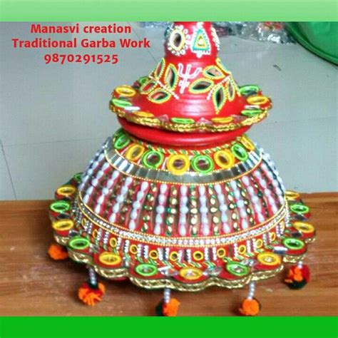 Navratri Special Garba Traditional Decorative Garbas work Done by us ...