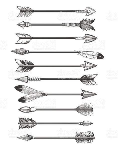 Native American Arrow Drawing at PaintingValley.com | Explore collection of Native American ...