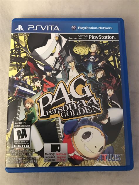 Giveaway. Persona 4 Golden PS VITA. Enter PSN and I’ll choose a random ...