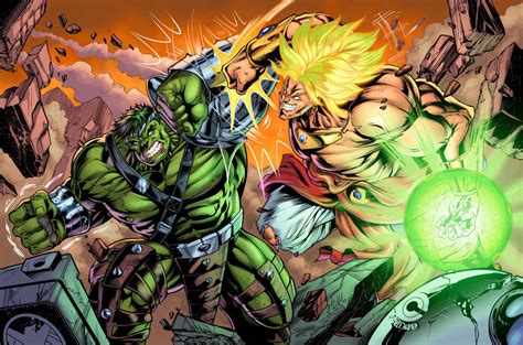 Hulk V Broly Colors4 by CdubbArt on DeviantArt