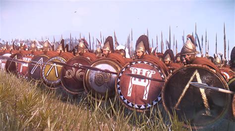 Spartan Hoplites in Formation : r/ancientgreece