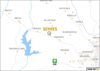 Semmes (United States - USA) map - nona.net