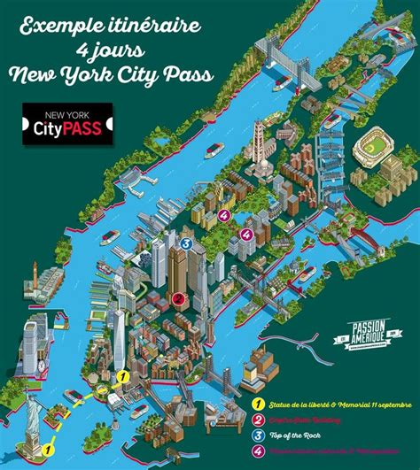 Travel infographic - Itinéraire New York City Pass - InfographicNow.com ...