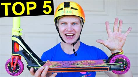 TOP 5 BEGINNER SCOOTER TRICKS! - YouTube