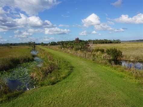 Lake Woodruff National Wildlfe Refuge, FL. Bike, Hike, E-Z Map.