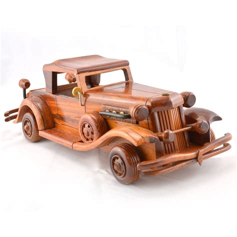 Duesenberg Wooden Car Model (Citroen) | 1932-1937 Wooden Scale Model Car