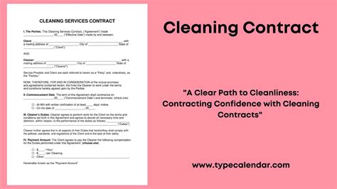 Cleaning Contract Template Uk Free Template 1 Resume - vrogue.co