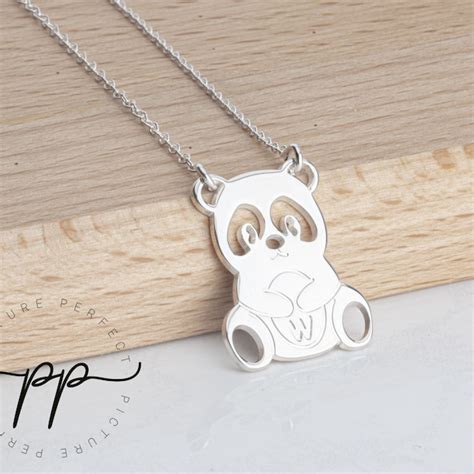 Panda Necklace - Etsy