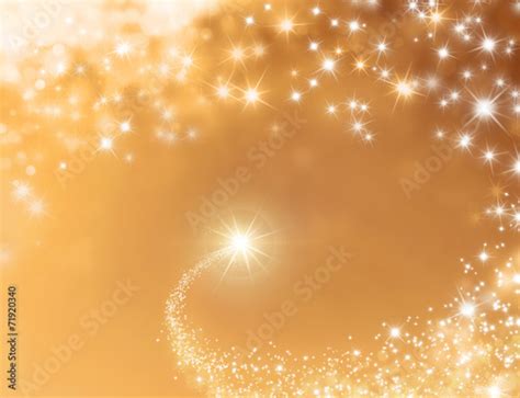 "gold shooting star background" Fotos de archivo e imágenes libres de ...