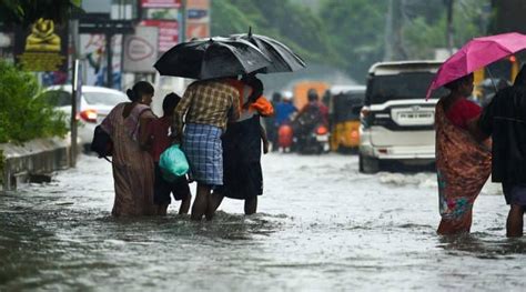 Chennai, Tamil Nadu rains today: Heavy rains bring Chennai to ...