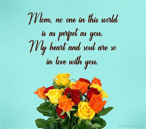 100+ Messages For Mother - Love You Mom Quotes | WishesMsg