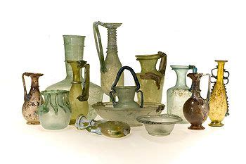 Ancient Glass Artifacts from Egypt and Mesopotamia