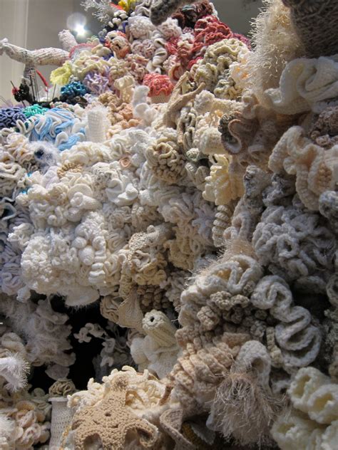 Hyperbolic Crochet Coral Reef Exhibit at the Smithsonian | The Zen of Making