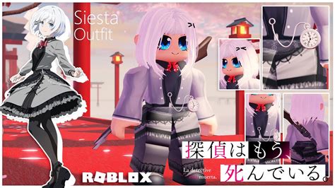 Roblox Siesta Cosplay: The Detective is Already Dead Cosplay - YouTube