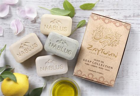 Olive oil soaps from Nablus - Zaytoun