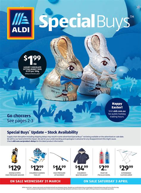 Aldi Catalogue Special Buys - From 31/03/2021