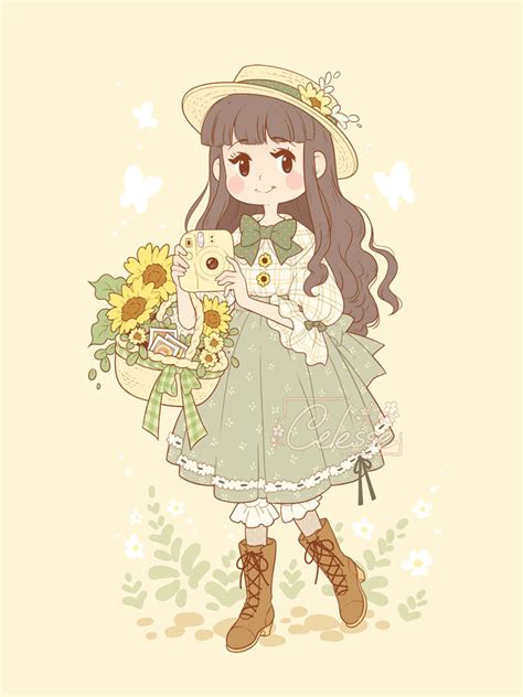 Softhearted Wishes (Matching cottagecore Tomoyo! Who totally uses a ...