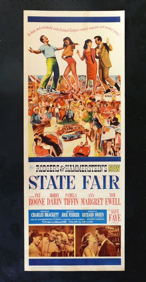 STATE FAIR * CINEMASTERPIECES ORIGINAL MOVIE POSTER INSERT MUSICAL 1962 | eBay