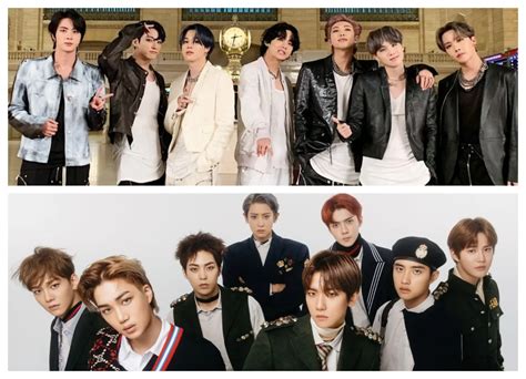 BTS and EXO Top Idol Groups Brand Reputation Rankings in April – Starmometer