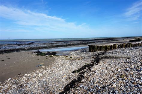 Bembridge Beach a superbly sunny place, in Isle of Wight