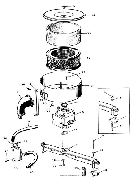 Toro 61-16OS01, D-160 Automatic Tractor, 1976 Parts Diagram for FUEL ...