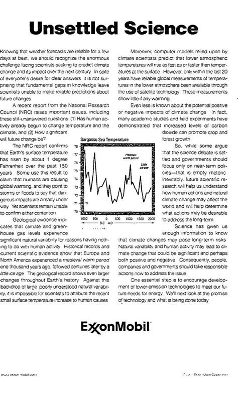 Exxon Scientists Predicted Global Warming, Even as Company Cast Doubts ...