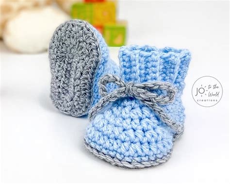 Ravelry: Baby Booties pattern by Jo Edwards