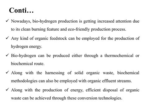 Biohydrogen production | PPT