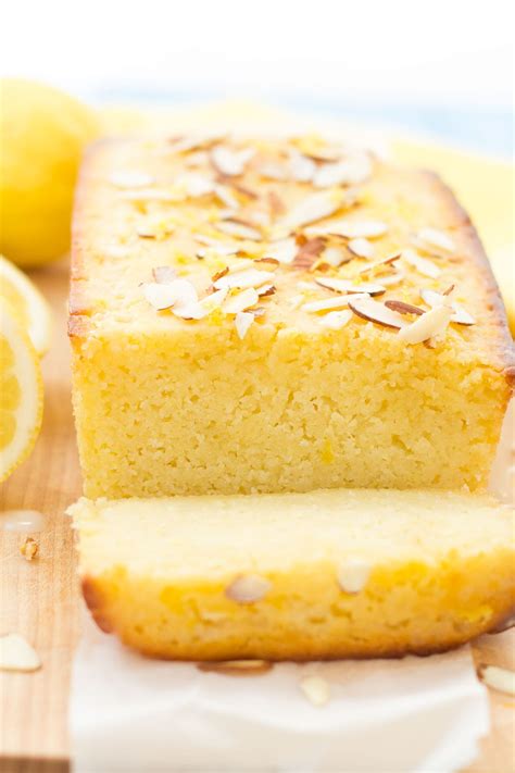 Lemon Pound Cake with Almond Glaze - Kristine's Kitchen