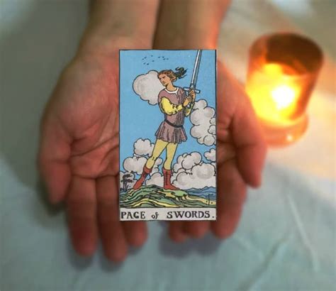 Tarot Advice - Guidance in Every Card: Page of Swords - The Tarot Lady