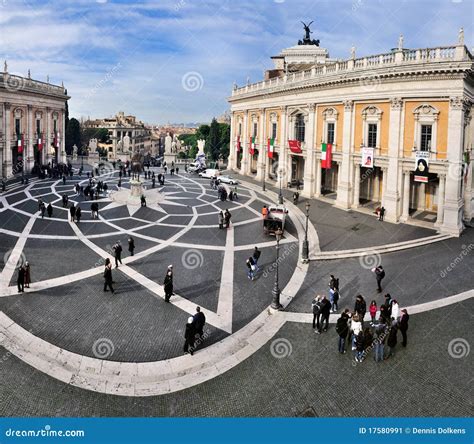 Piazza Di Campidoglio, Rome Editorial Photo - Image: 17580991