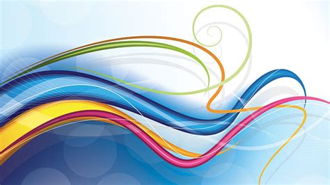 Abstract Modern Vector, multicolor, graphics, lines, abstract ...