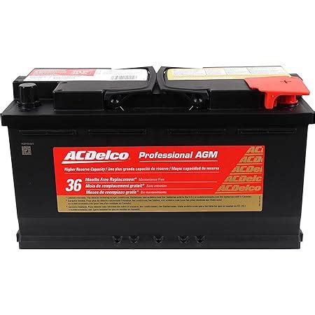 Amazon.com: ACDelco Gold 49AGM 36 Month Warranty AGM BCI Group 49 Battery : Automotive