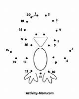 Maths Dot To Dots sketch template