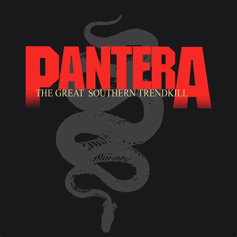 Pantera T-Shirt | The Great Southern Trendkill Snake Logo Pantera Shirt