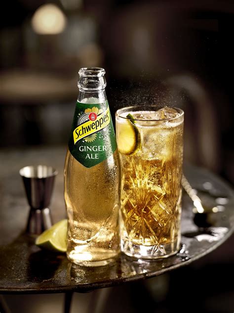 Schweppes - Whiskey Ginger Ale | Ginger drink, Ginger ale, Whiskey ginger