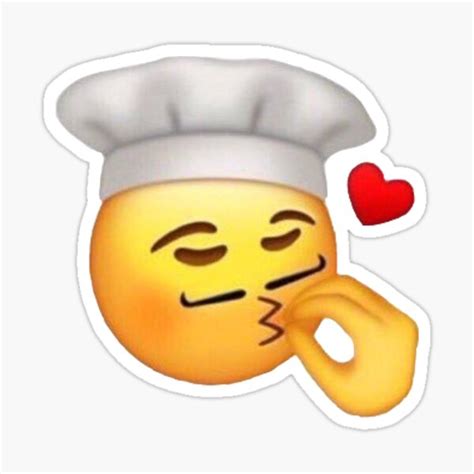 "Chef Kiss Emoji Meme" Sticker for Sale by rubyjfb | Redbubble