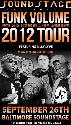 Wisdom Court's Billy Lyve opening for the Hopsin: Funk Volume 2012 Tour ...