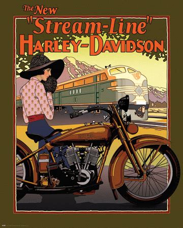 In Vinum Veritas: Vintage Harley-Davidson Posters