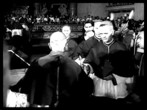 Pope Pius XII funeral 1958 - YouTube