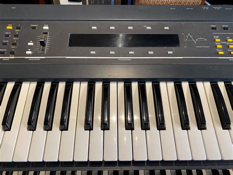 Ensoniq ESQ-1 Wave Synthesizer Vintage 61-Key Synthesizer Keyboard 198 ...