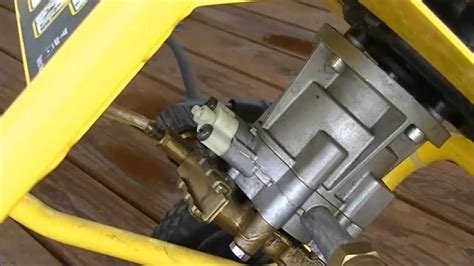 Karcher 2200 IB Pressure Washer Bypass Valve Repair/Replace - YouTube