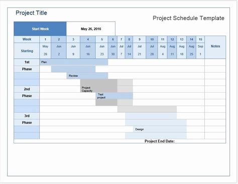 Project Plan Template Microsoft Word Awesome Project Schedule – Word ...